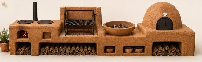 Cocinas exteriores Piro Barro
